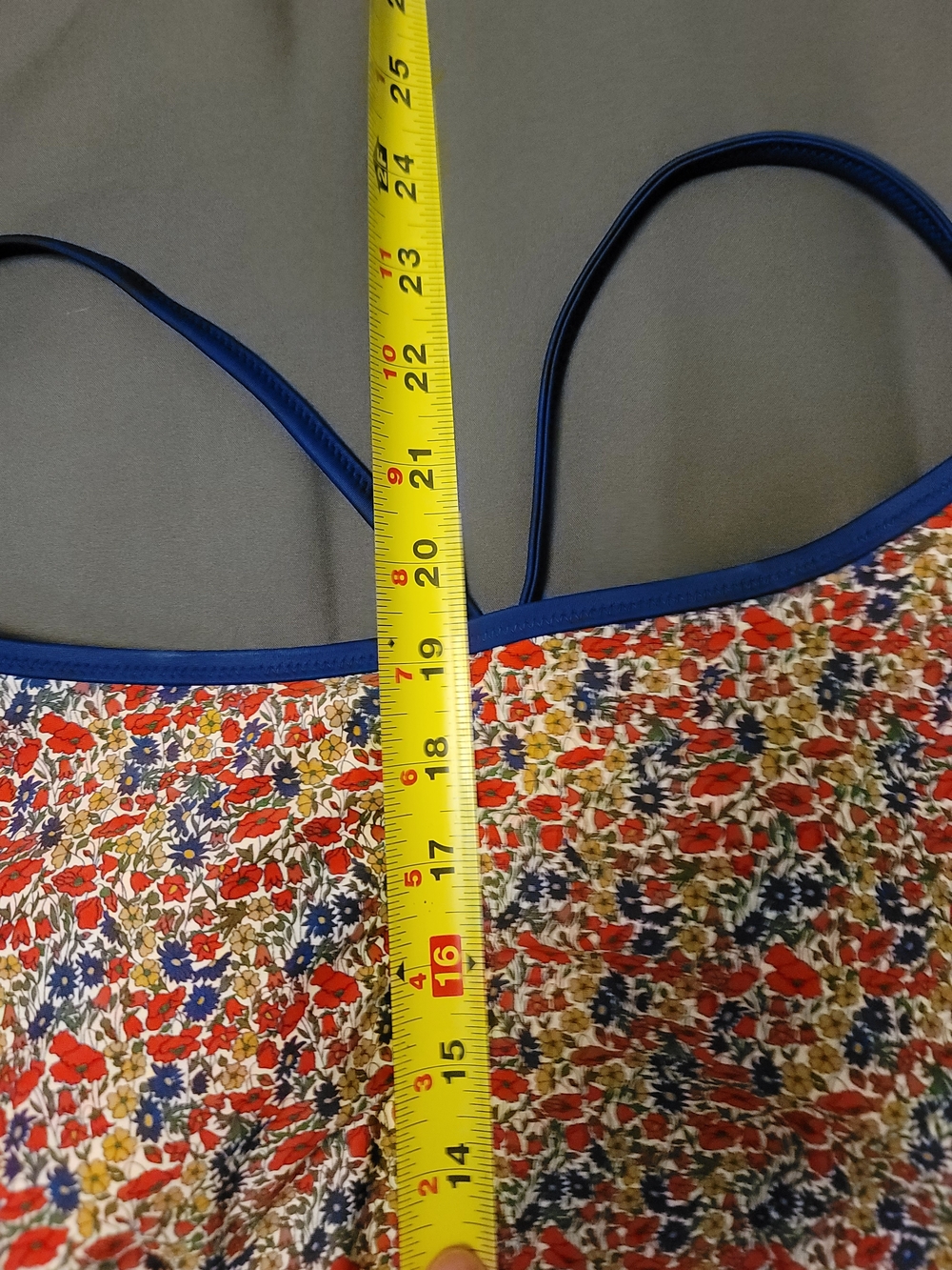 J. Crew Liberty Floral Strappy One Piece Swimsuit Size 2 Crossback NWT - Picture 7 of 7